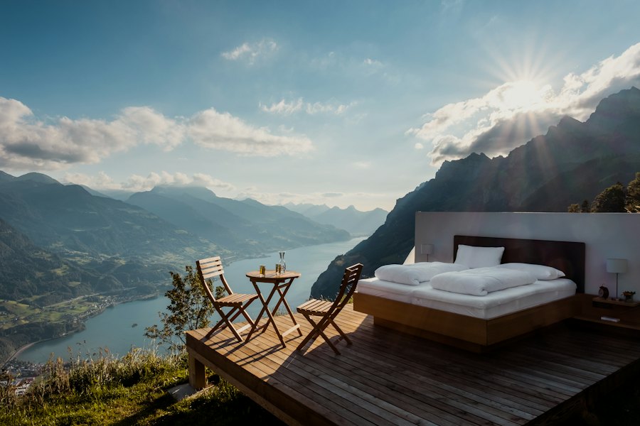 Ban công homestay